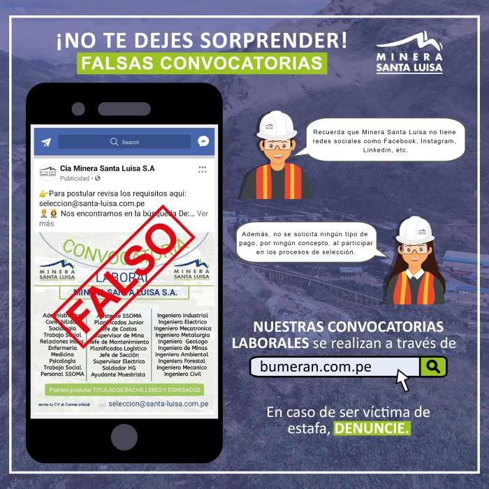 Falsas Convocatorias de Trabajo